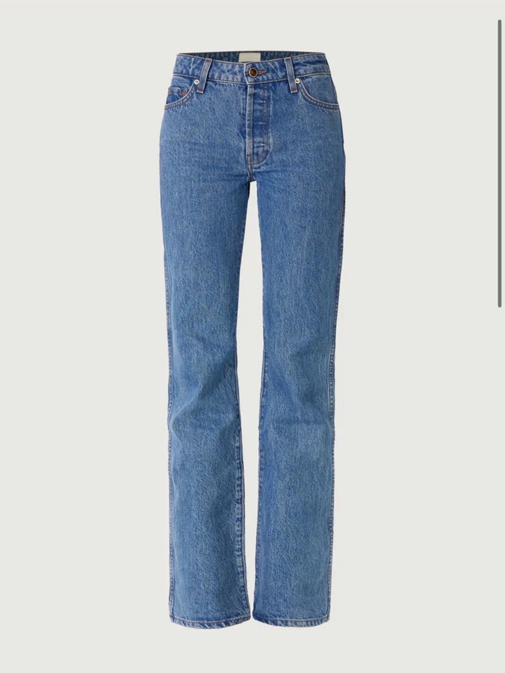 Straight-Leg Women’s Jeans in Classic Blue Size 25